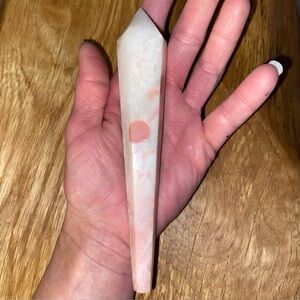 Insanely Beautiful Large Pink Opal Crystal Wand